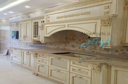 طراحی و اجرای دکوراسیون و سیستم های لوکس آشپزخانه
