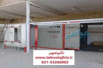 کوره باکس یک طرفه درب