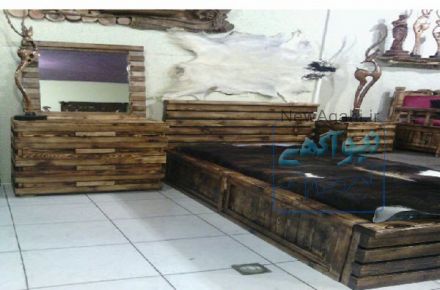 تولید محصولات چوبی روستیک