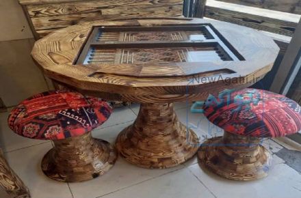 تولید محصولات چوبی روستیک