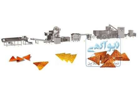 فروش خط تولید چیپس مثلثی (دوریتوز)