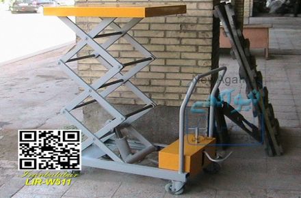بالابر پرتابل با چرخ سالنی