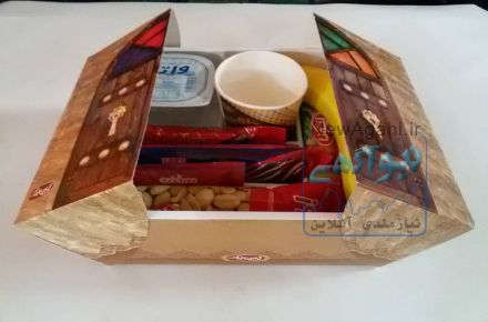 انواع پاکت های پذیرایی تکنفره برای پذیرایی مجالس و مراسم