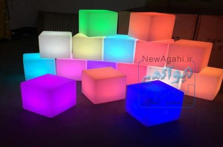 اجاره میز ، نیمکت ، صندلی ، میز های بار و .... نور یا (led)