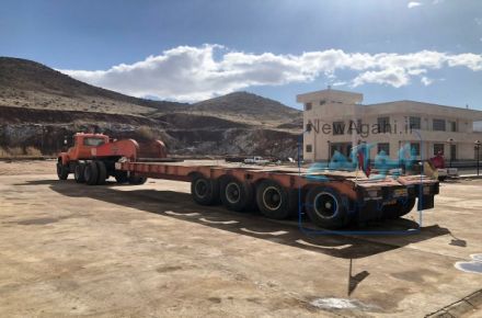 حمل و نقل و جابجایی بار ترافیکی و سنگین مجهز به کمرشکن های 2 محور 3 محور ، 4 محور و طارق 11 محور 
