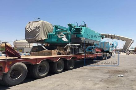 حمل و نقل و جابجایی بار ترافیکی و سنگین مجهز به کمرشکن های 2 محور 3 محور ، 4 محور و طارق 11 محور 