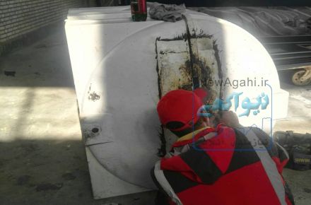 تعمیر  و جوش پلاستیک  و رفع نشتی مخازن iBCای بی سی