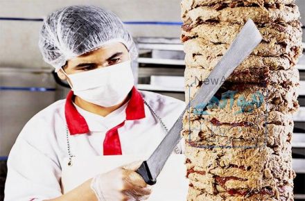 فروش انواع رول های آماده کباب ترکی و دونر کباب