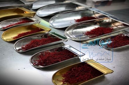 فروش عمده زعفران دسته،پوشال،سرگل ونگین آذراکسپو