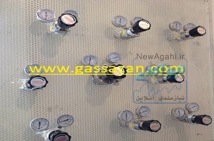 فروش رگلاتور استیل، مانومتر استنلس استیل ، رگولاتور استنلس استیل 