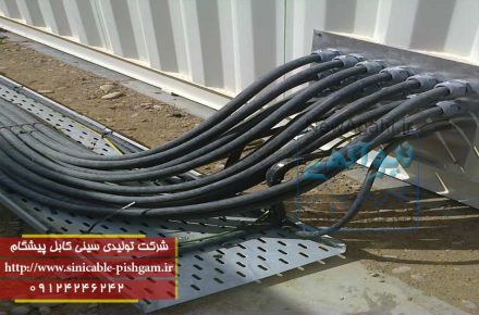تولید سینی کابل های گالوانیزه فابریک 