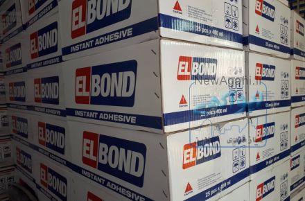 فروش ویژه چسب ۱۲۳ ELBOND  باکیفیت بالا و فروش ۱۲۳ سناباند Sanabond