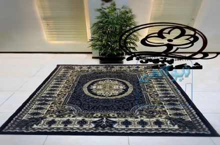 پتو طرح قالیچه شکوفه
