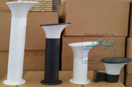 فروش انواع  چراغ صنعتی و پایه های روشنایی و  مبلمان شهری