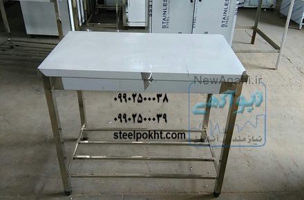 میز کار استیل کافی شاپ