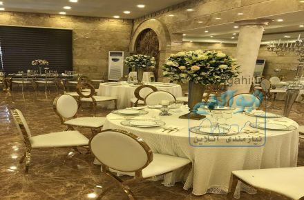 اجاره انواع میز و صندلی برای مراسم ها
