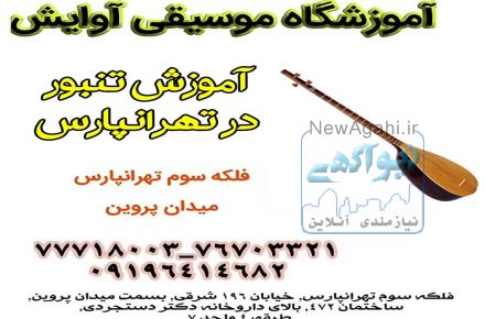 آموزش تخصصی تنبور در تهرانپارس