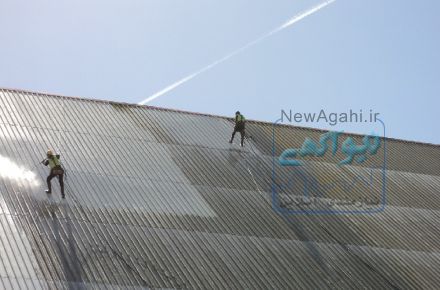 شستشوی نمای ساختمان واترجت سندبلاست نانو رزین نما