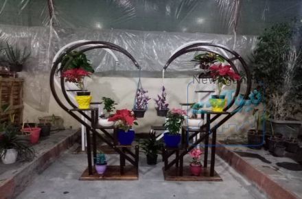 گروه تولیدی ثمین ارامش تولید و فروش انوای استندهای تزیینی استند فلزی دیواری