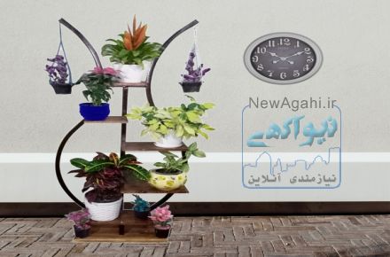 گروه تولیدی ثمین ارامش تولید و فروش انوای استندهای تزیینی استند فلزی دیواری