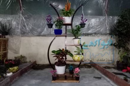 گروه تولیدی ثمین ارامش تولید و فروش انوای استندهای تزیینی استند فلزی دیواری