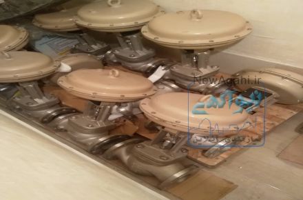 شیر پنوماتیک 4 اینچ سامسون استیل