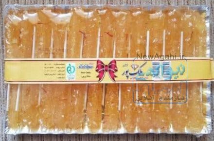 تولید و فروش نبات چوبی و نبات شاخه زعفرانی