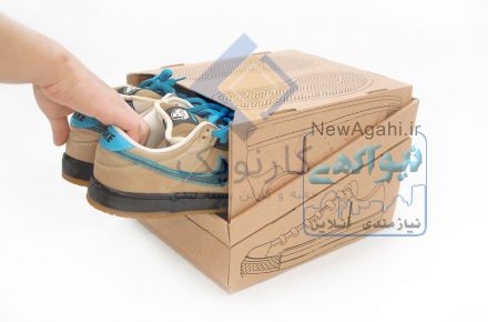 کارتن سازی کارنوپک _ طراحی و تولید کارتن کفش