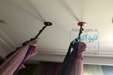 نصب و فروش قلاب های هموک جهت ورزشهای یوگا محکم و تضمینی