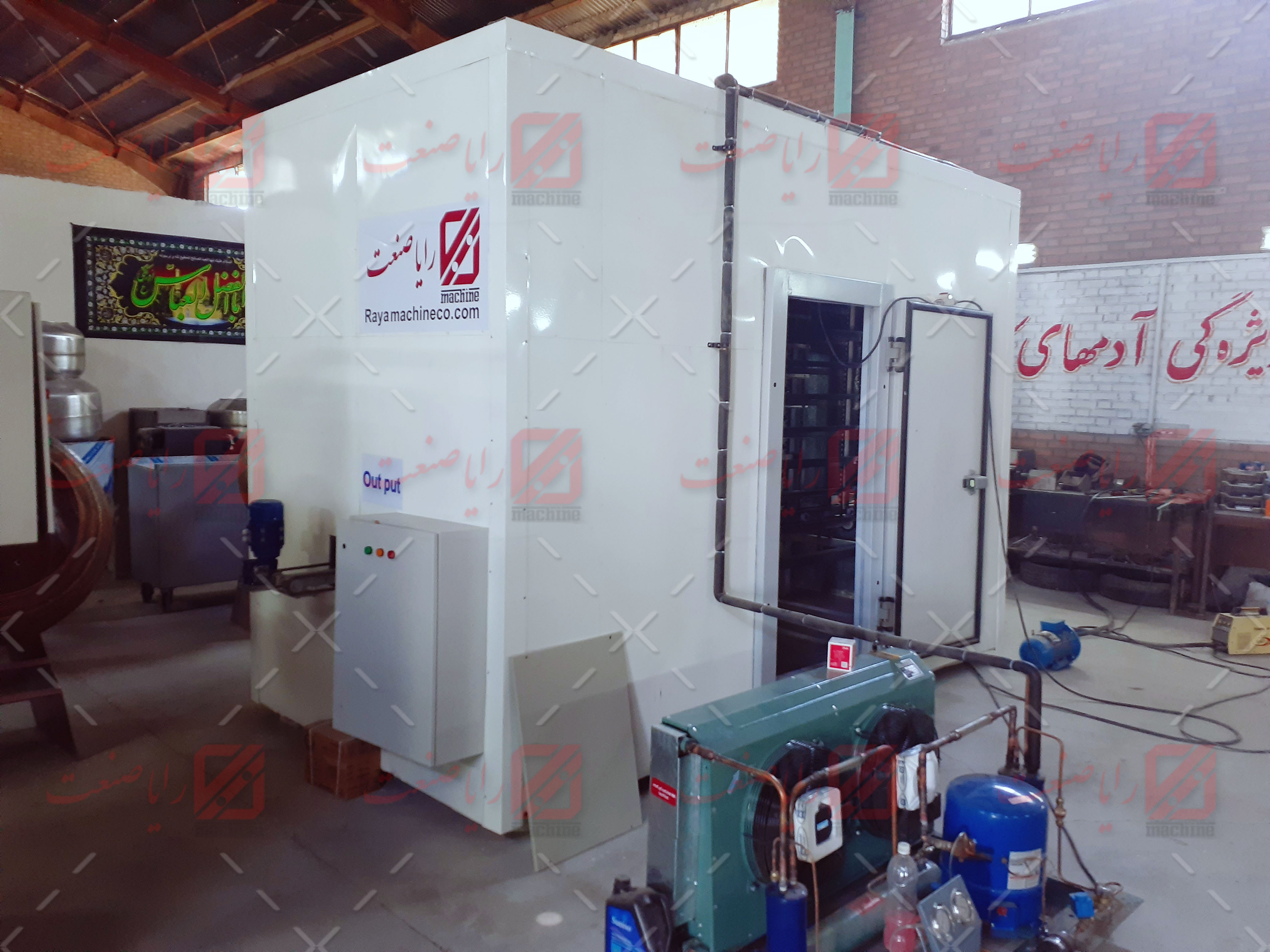 یخچال طبقاتی ، آسانسوری ، ایستاده ، عمودی - ماشین سازی رایا صنعت