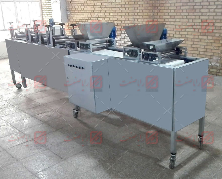 دستگاه فرم دهی ( فرمینگ ) آدامس دراژه و استیک رایا صنعت