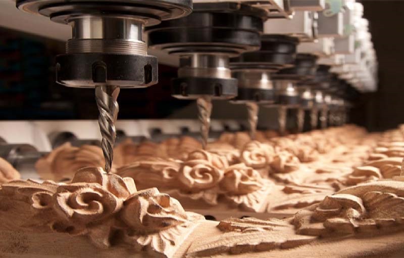 تولید خراطی و منبت-دستگاه پرس وکیوم-سی ان سی ام دی اف cnc
