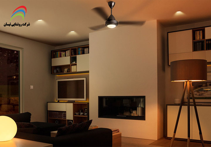 روشنایی و اجرای روشنایی فضای داخلی نورپردازی نما