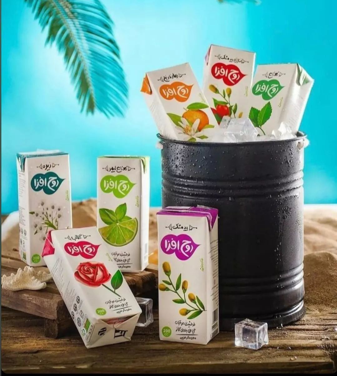 نوشیدنی سالم و طبیعی روح افزا
