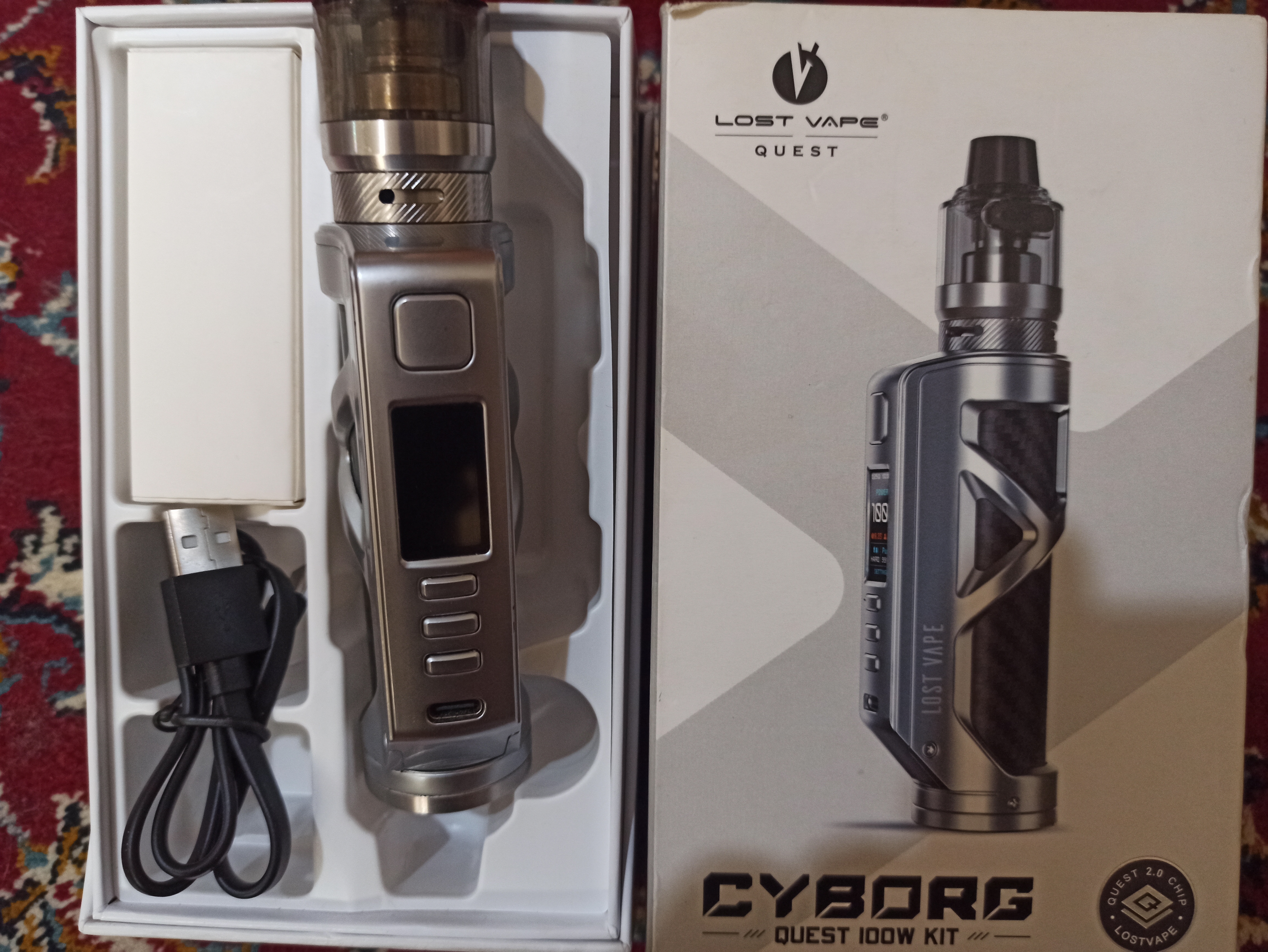 لاست ویپ مدل cyborg