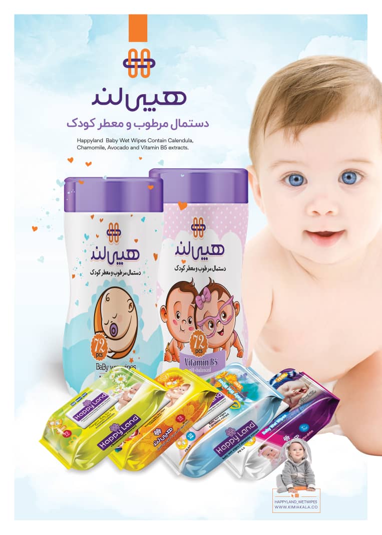 صادرات دستمال مرطوب