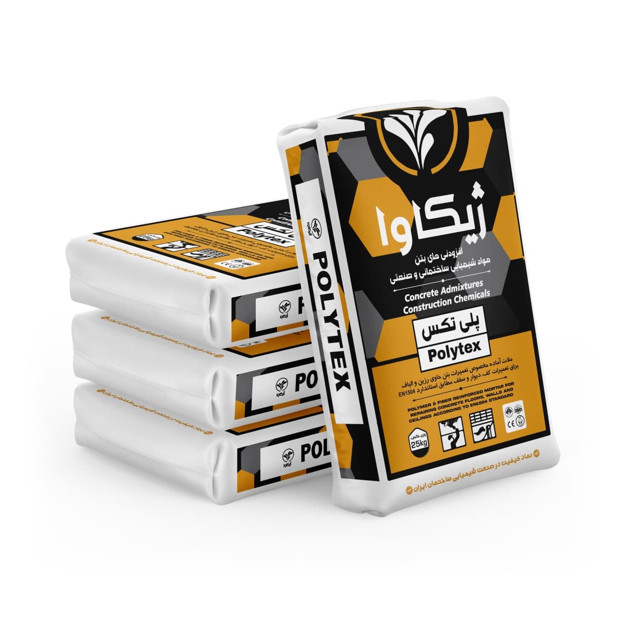 ملات تعمیراتی ژیکاوا پلی تکس | Polytex