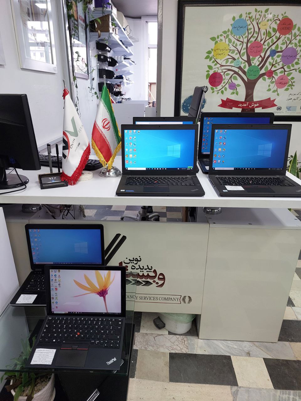کارتخوان و لپ تاپ قیمت مناسب در نوین ویستا چالوس