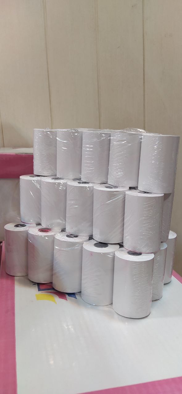 کاغذ رول حرارتی دستگاه پوز