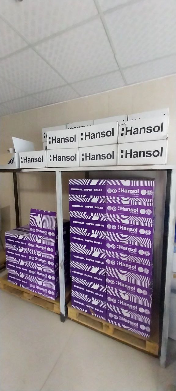 کاغذ رول حرارتی دستگاه پوز