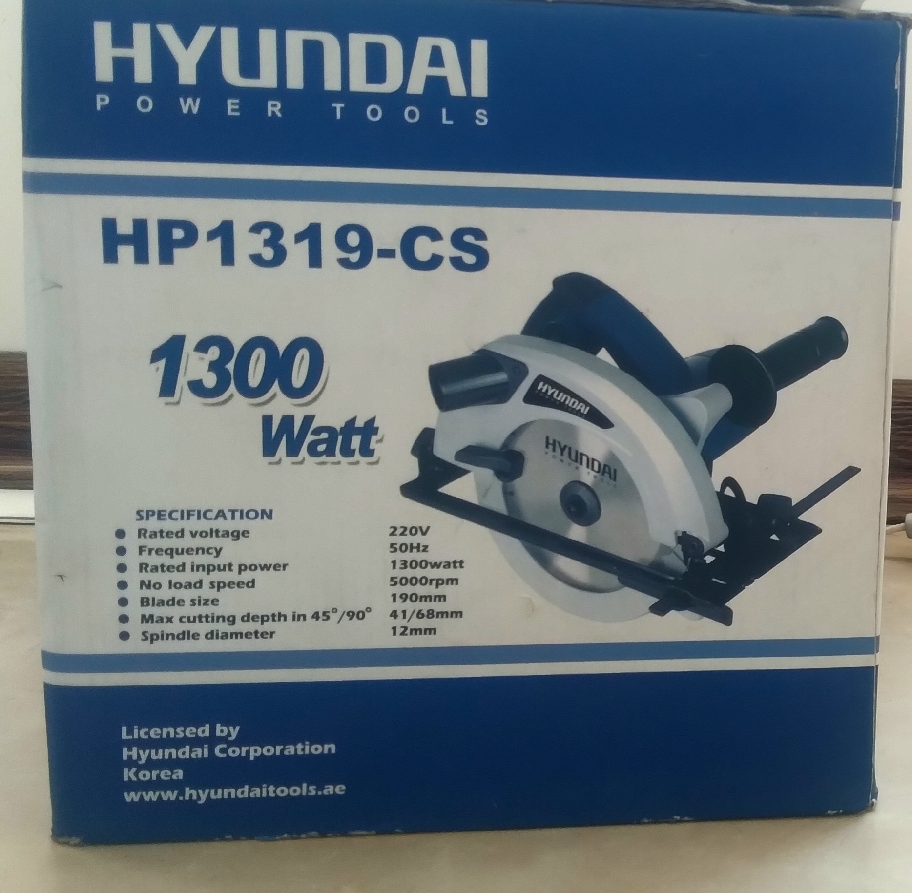 اره گرد بر هیوندای مدل HP1319-CS ا HYUNDAI HP1319-CS Circular Saw