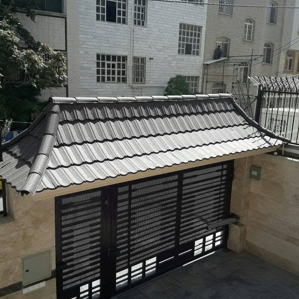 آردواز شیروانی سردرب و سایبان درب