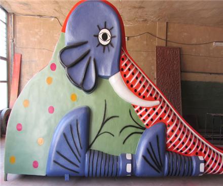 سرسره های پارکی فایبرگلاس زرین کار