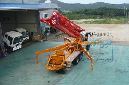 پمپ بتن موبایل Concrete Pump