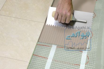 چسب کاشی پودری