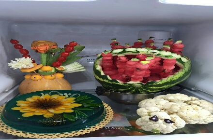 پکیج تزئین و چیدمان یخچال عروس