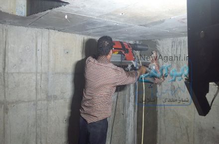 کر برداری آسفالت و بتن با استفاده از پیشرفته ترین دستگاه Hilti 200