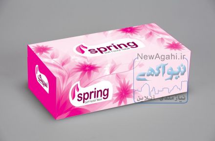 طراحی ،چاپ،تولید وبسته بندی جعبه های دستمال کاغذی