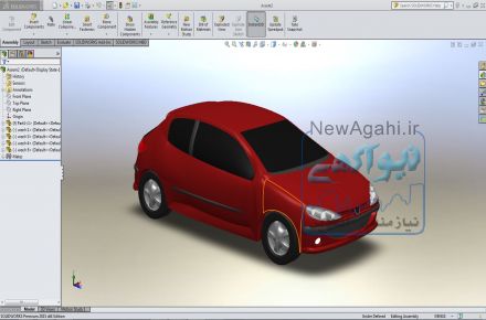 آموزش خصوصی نرم افزار ‌Solidworks (تضمینی)