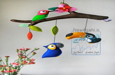 آموزش عروسک نمدی